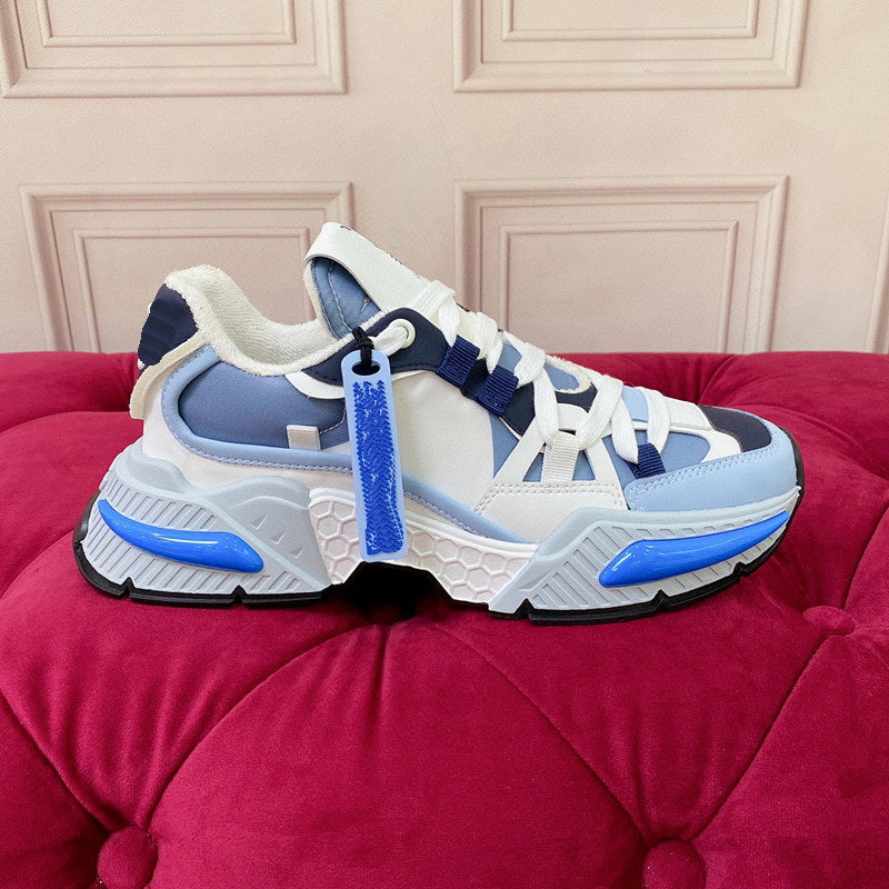 designer sneakershoes classic fashion mens trainers women shoes luxury america cup Patent leather mesh nylon black orange casual platform shoes with