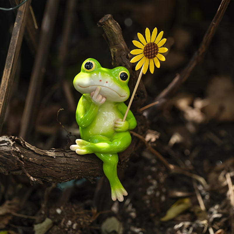 TEMU Hanging Creative Resin, Plant Clay Dripper Head, Suitable For Indoor Plants And Holiday Watering, Handcrafted Home Decor Doll Ornament