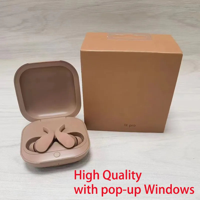 TWS Fit Pro Earphone True Wireless Bluetooth Headphones Noise Reduction Earbuds Touch Control Headset For iPhone 16 15 14 13