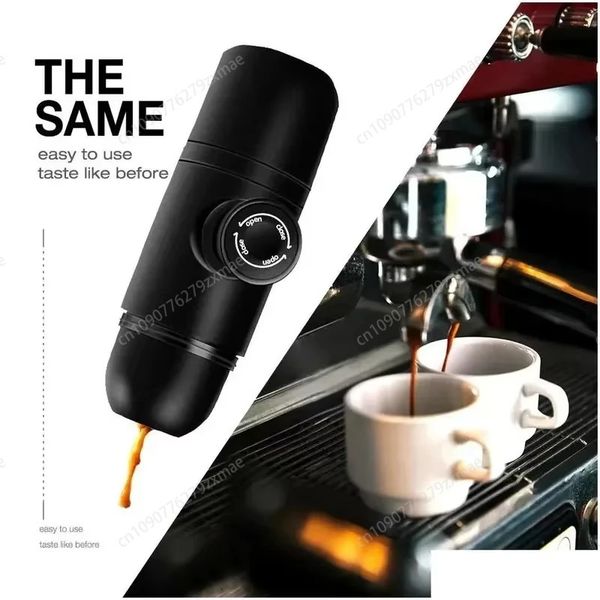 Portable Mini Hand Pressure For Officehome Travel Outdoor Porfessional Coffee Maker Light Espresso Machine 250107