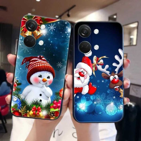 Suitable for OnePlus Nord 3 phone case Christmas soft silicone Funda Suitable for OnePlus Nord CE 2 3 Lite 5G CE3 CE2 Nord 2T Nord3 phone co