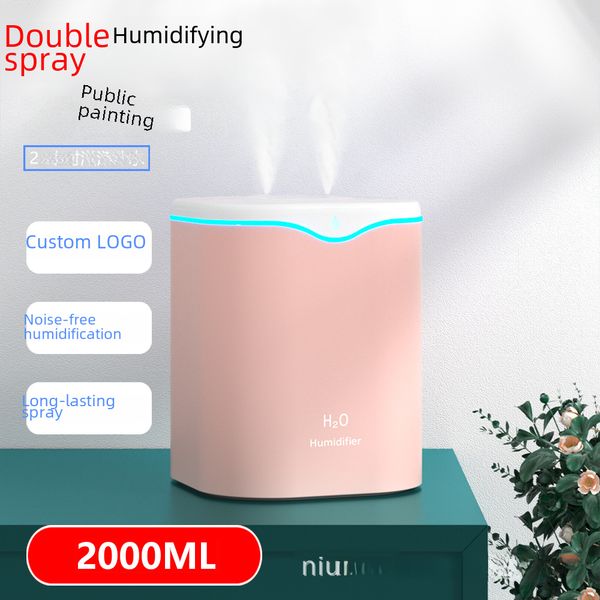 Humidifiers NBSHAN Super Long Standby Desktop Office 2L Large Capacity Air Purification Humidifier Home Gift Factory Wholesale CL250104