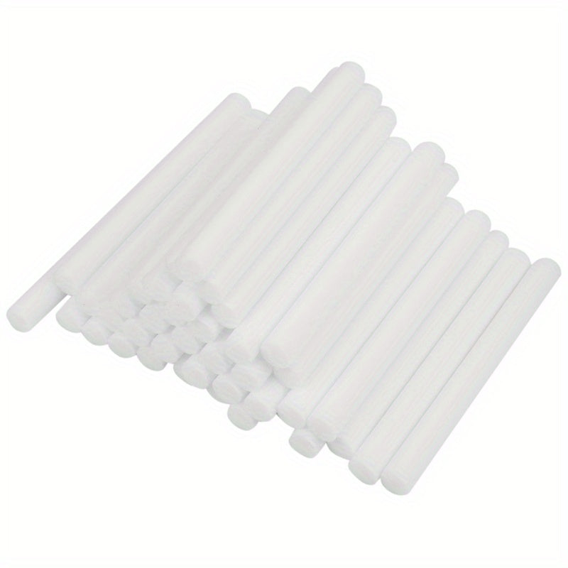 TEMU 40pcs Swab Filters Refill Sticks Replacement Wicks For Portable Personal Usb Powered Humidifiers Aroma Maker