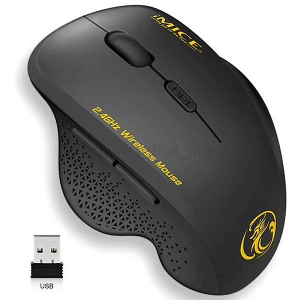 2.4G Wireless Mouse Computer Mouse Ergonomic Mouse Gaming 1600 DPI USB Optical Mause Gamer Pc Mice Wirelesss For Computer LaptopM240725