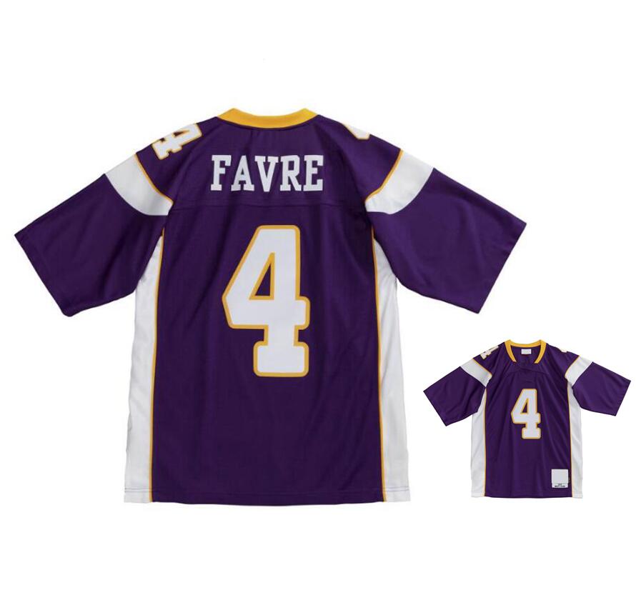 Stitched football Jerseys 4 Brett Favre 2010 mesh Legacy Retired retro Classics Jersey Men Women Yourth S-6XL