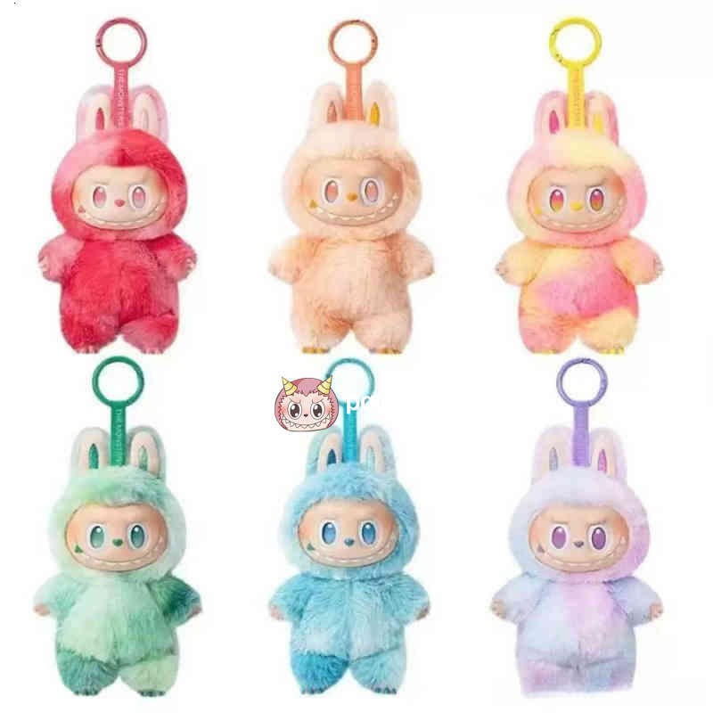 Third High-Quality Labubu Generation Double Code Scannable Macaron Vinyl Face Trendy Toy Series Plush Doll Blind Box