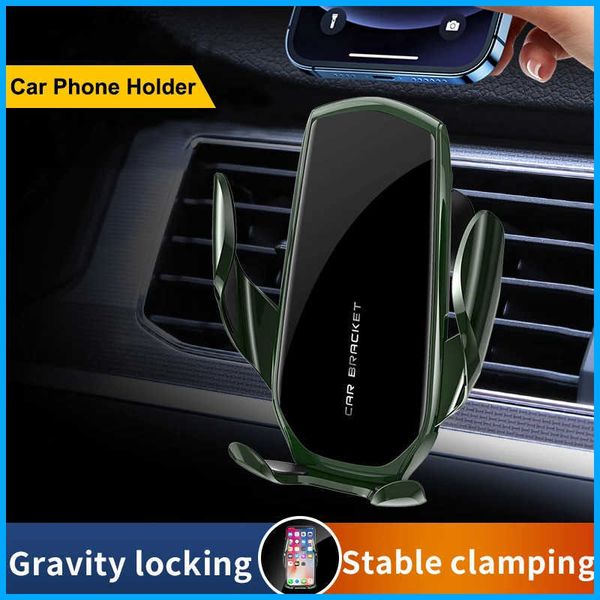 Cell Phone Mounts Holders DINPHONE Gravity Car Phone Bracket for Samsung Universal Installation Suction Cup Bracket for Car Phone Bracket L2