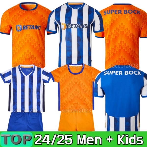 2024 FC Portos Soccer Jerseys CAMPEOES PEPE SERGIO OLIVEIRA MEHDI LUIS DIAZ MATHEUS Training Fans Player Version 23 24 -25 Football Shirts K