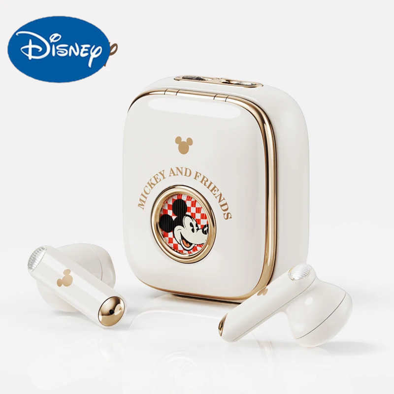 Disney New Disney Earbuds Q7 Space Capsule HIFI Sound Wireless Earphones Bluetooth In-Ear Sports Headset Noise Reduction Long Standby W250721
