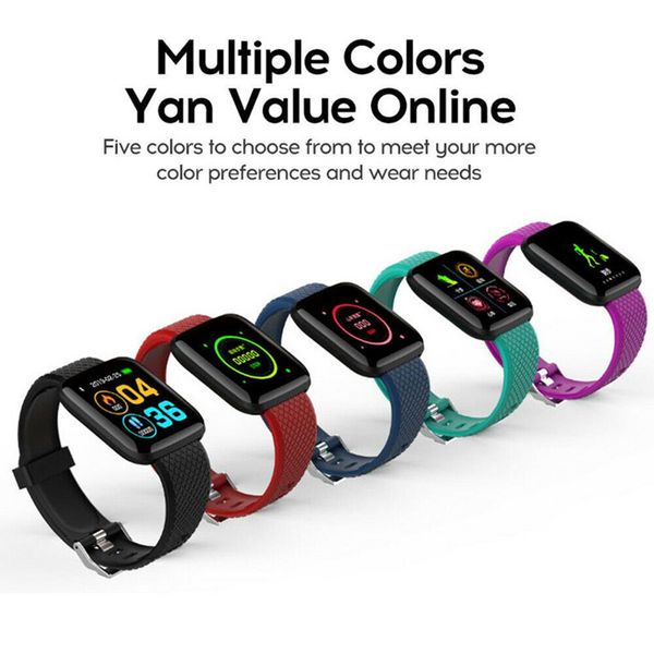 smartwatch smart bracelet Fitness Tracker Bracelet circular screen heart rate health monitoring incoming call display bracelet factory direc