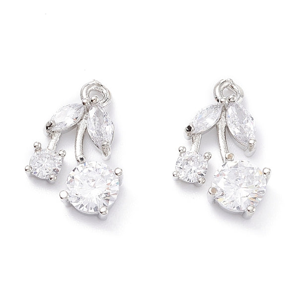 Crémaillère en laiton placage Bijoux de zircone cubique