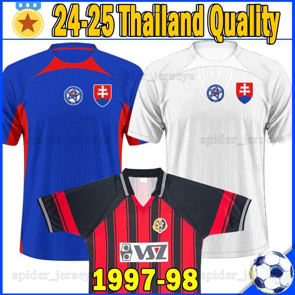 2024 Slovacko national football team Soccer Jerseys MFK Kosice Retro 1997 98 Football Shirts 24 25 Home Away Men Uniforms