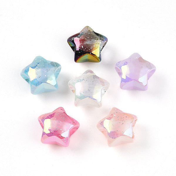 Perles acryliques de placage uv transparent