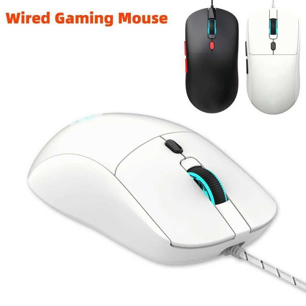 Wired Gaming Mouse Cool Backlit High-Precision 3600 DPI Wired Mice Ergonomic Mouse For PC Laptop Desktop Notebook M240820