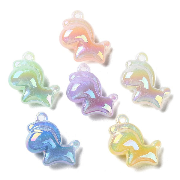 Pendentifs acryliques de placage uv lumineux