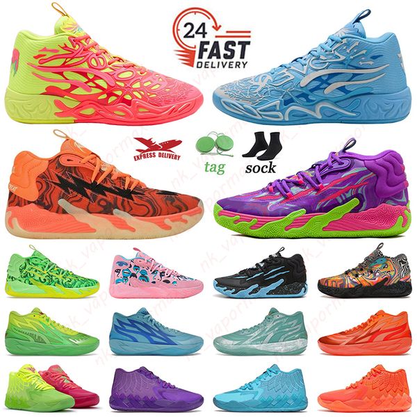 2024 top quality Melo Basketball shoes mb.04 03 02 01 Designer Sneakers Halloween Love LaFrance Rick and Morty Lamelo ball Signature shoe wo