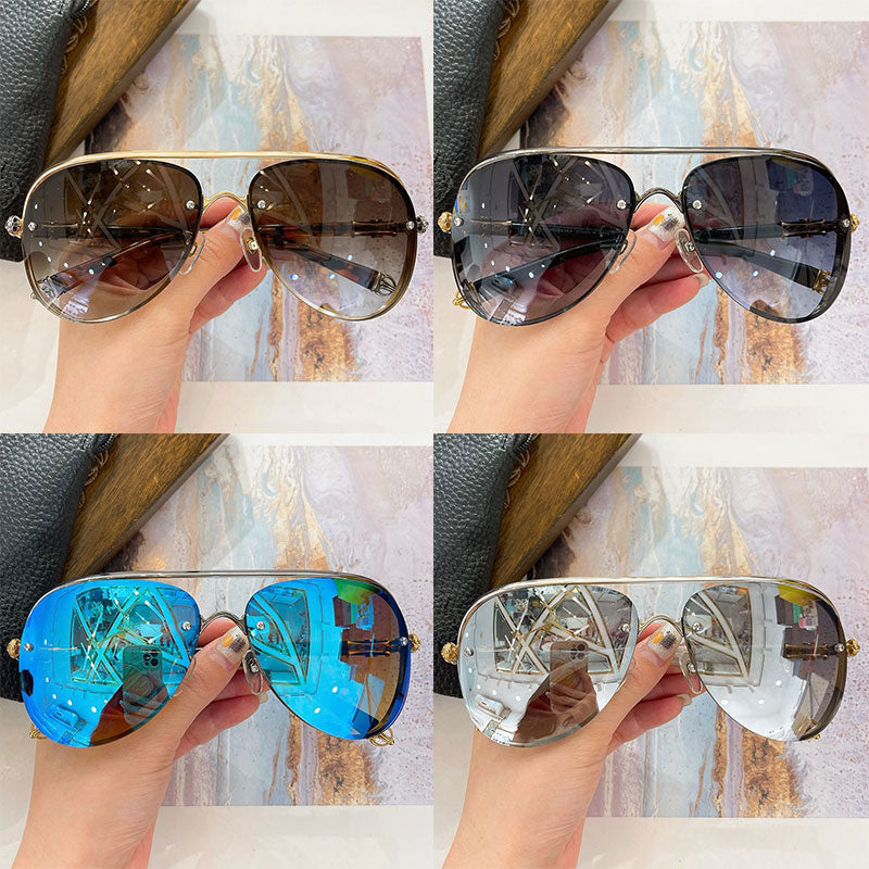 Top sunglasses for men Driving sunglasses TEPAKE mirror legs Metal logo surround design high quality polarized lens UV400 protective Mens designer g