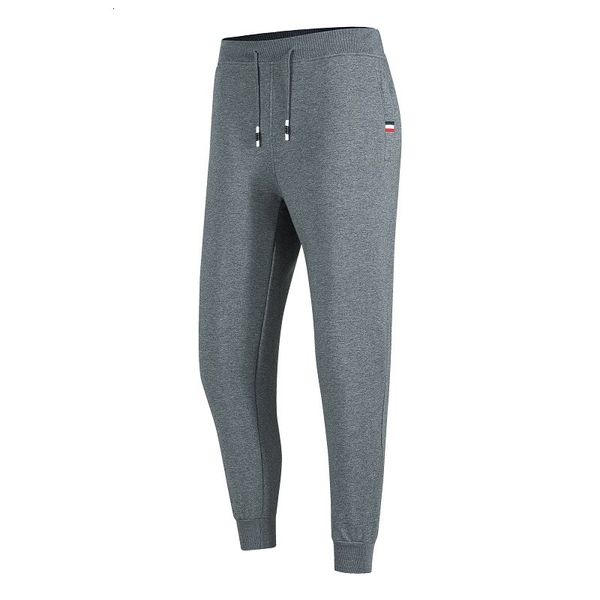 Spring And Autumn Knitted Casual Sweatpants, Youth Ankle Tied Cotton Student Sports Pants, Men&#039;s Drawstring Harem Pants