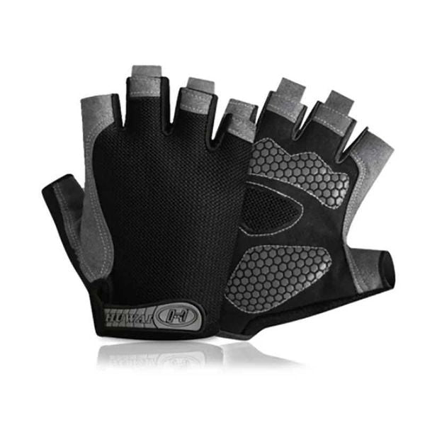 Men Cycling Bicyc Gloves Half Finger Gym Gloves Women Mitten Breathab Anti-slip Glove Fitn Sport Training GlovesXJ2412078