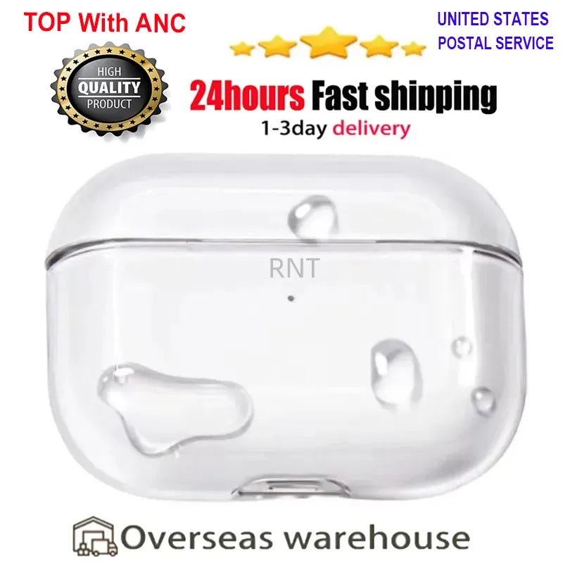 USA Stock For Airpods pro 2 3 4 air pod max earphones Accessories airpods 4 Silicone Cute Protective Headphone Cover airpod pro 2nd RNT Seller TPU S