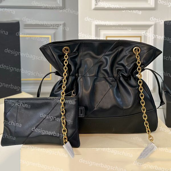 Tote Bag Chain Designer Underarm Shoulder jamie crossbody Drawstring Lucky bag Bags quilting Leather 10A Hobo Women Handbag Purse Plain Hand