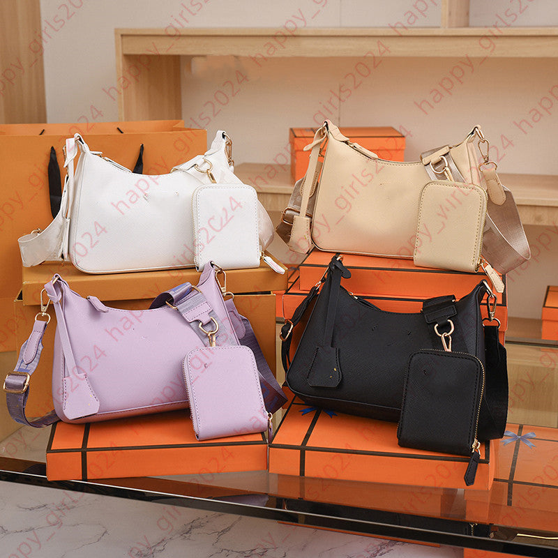 Designer bag 2000 Shoulder Bags Luxury Handbag Wallet Fashion Leather crossbody Clutch half moon bag for woman mens Underarm crescent bags Classic b