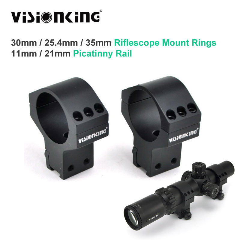30mm 25.4mm 35mm Riflescope Mount Ring 11mm - 21mm Picatinny Rail High Low Profile for Rifle Scope Hunting Mount Accessories