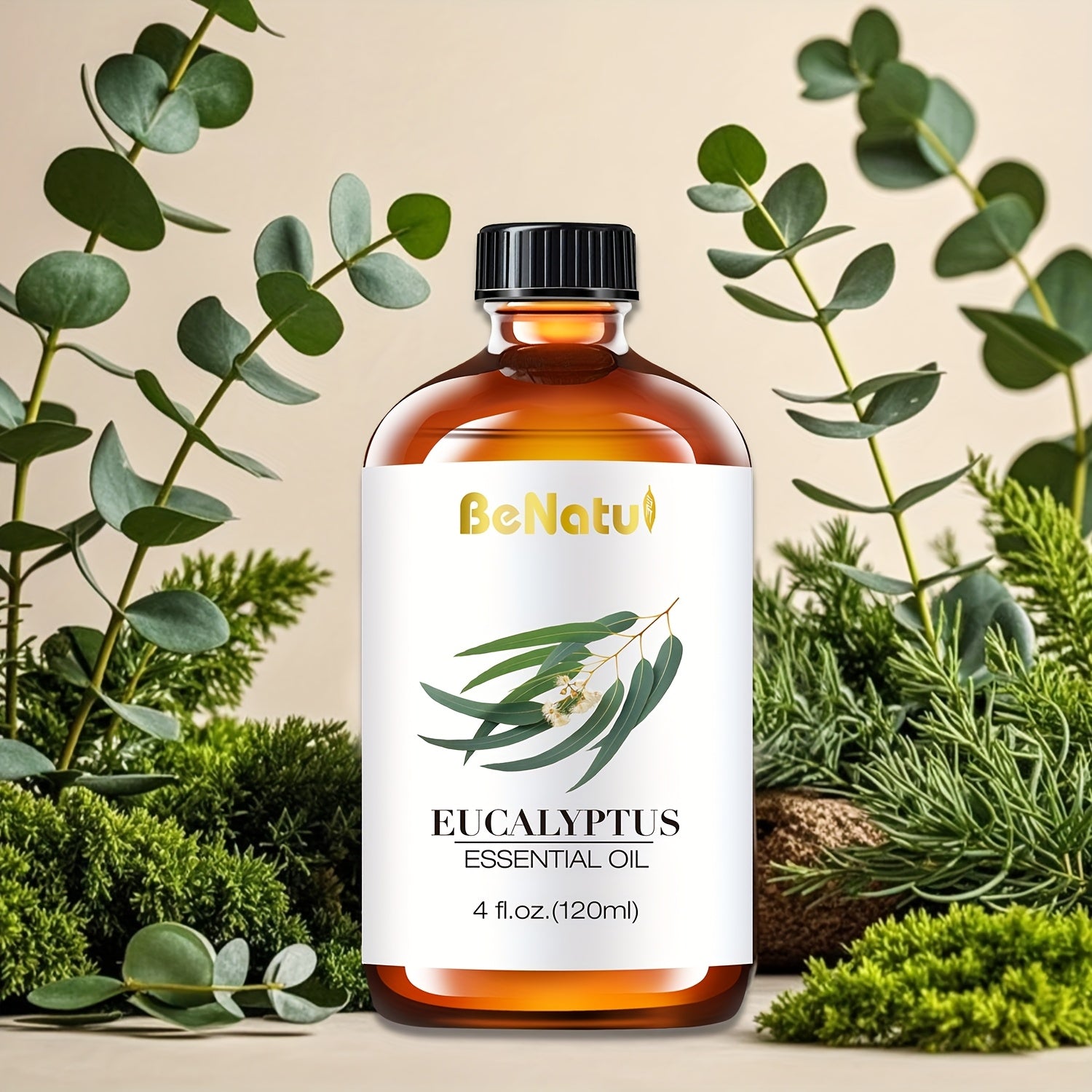 TEMU 4.fl.oz Eucalyptus Essential Oil, Ideal For Car Air Freshener, Soap Making, Scented Candles, Room Accessories Decor- Diffuser, Humidifier,