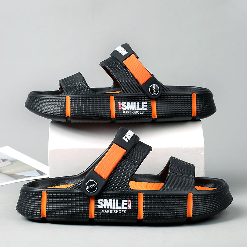 Fashion Men&#039;s Slippers Outdoor Sandals Beach Comfortable Soft Slides Indoor Slippers Casual Shoes New Men Women Outdoor Sandals