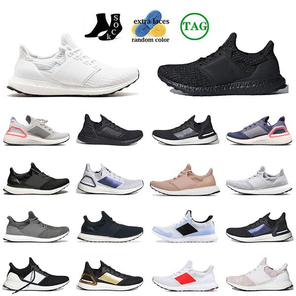 High Quality Ultraboost 3.0 4.0 Running Shoes Men Women Ultra Boost 3.0 III Primeknit Runs White Black Red Ash Peach Grey Sports Sneaker 36-