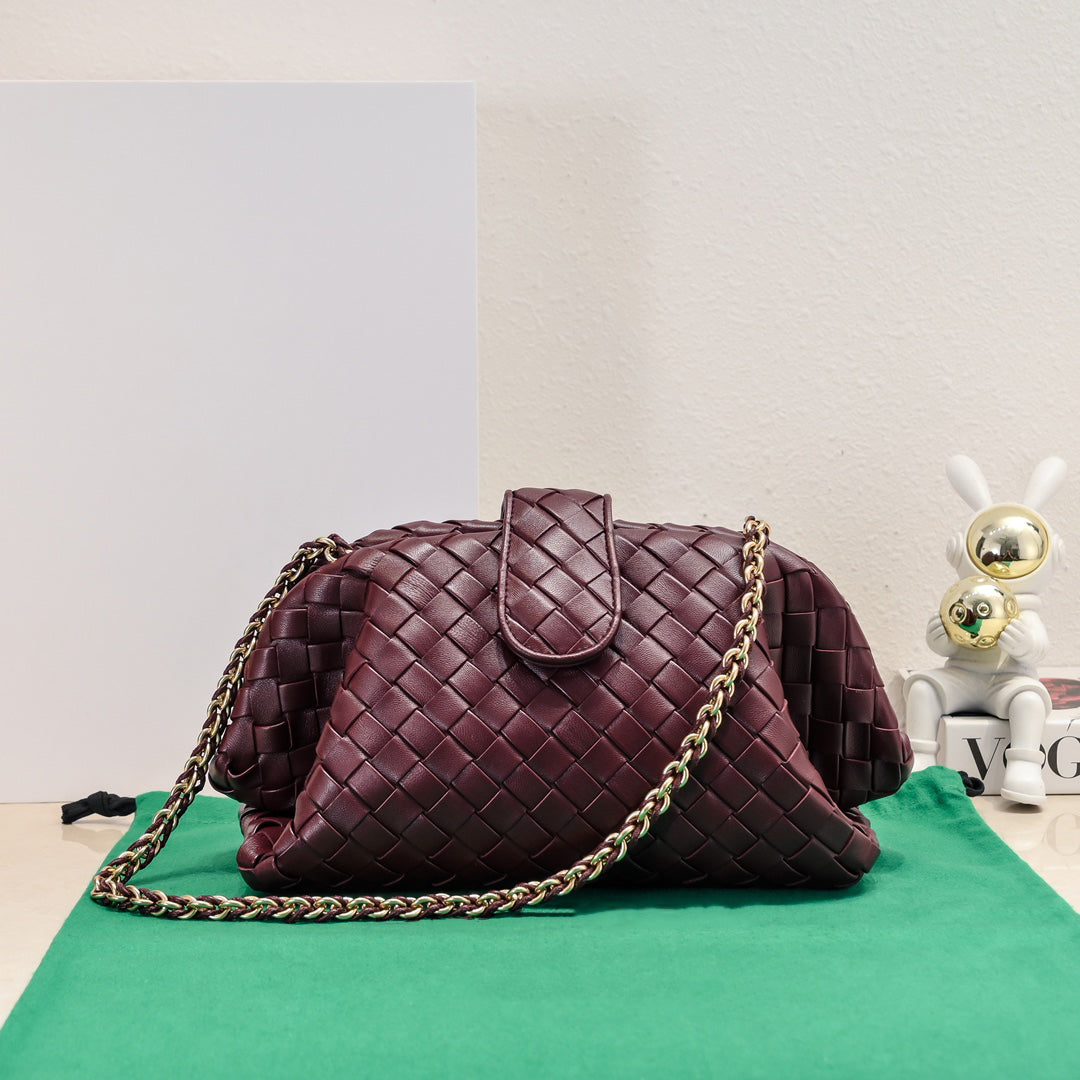 10A Mirror Quality Designer luxury chain cabat grade lambskin classic wide woven elements portable one shoulder Brand Handbag and Purse Lady Hobo Ba