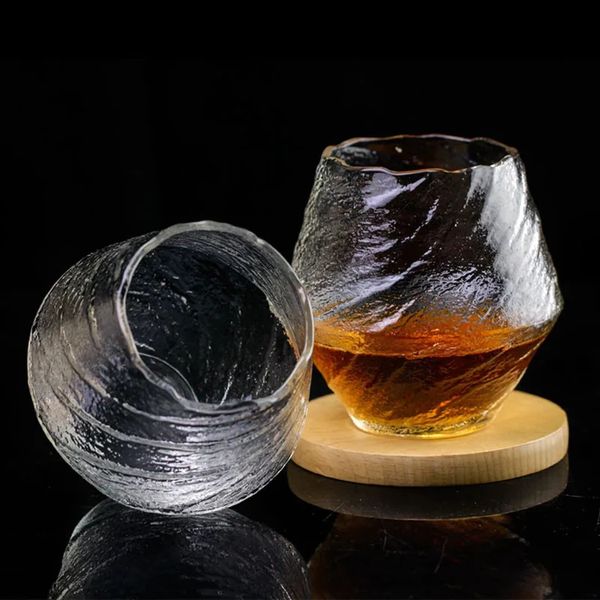 Whiskey Spirit Glass Cup Alcohol Liquor Whisky Crystal of Wine Cocktail Cognac y High Ball Coffee Beer Cups 241217