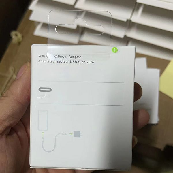OEM Quality 20W PD Type C USB Chargers Fast Charging EU US Plug Adapter Mobile Phone power delivery Quick Charger For iPhone 15 14 13 12 11