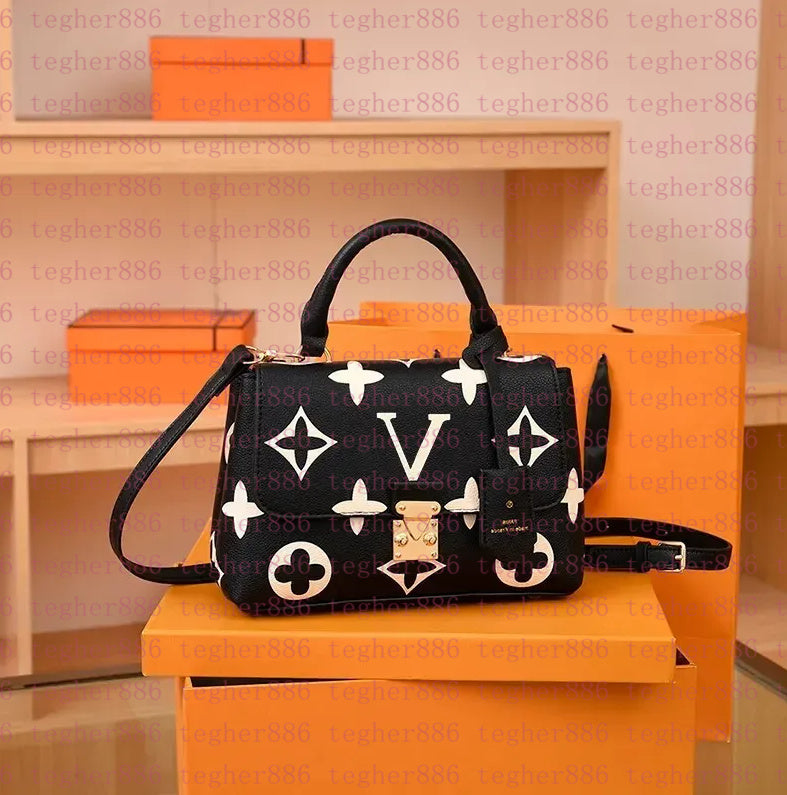 2025 Metis Flap Emed Messenger Bag Dhgate Womens Cross Body Shoulder Totes 10a Designer Bags Flower Handbag Strap Mens Lady Leather Pochette Clutch