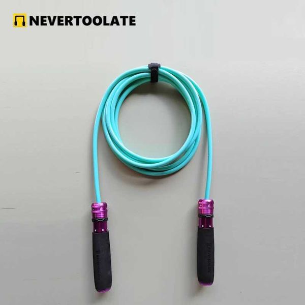 Jump Ropes 11 ft 9.5ft super long With ball bearing al metal 15cm handle thick heavy fitness hiit 7mm 2.9meter skip rope jump rope z241109