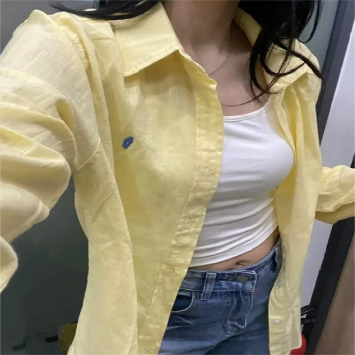 Classic Womens Polos Shirts Blouses Designer Womens Long Sleeves Trendy Horse Lady Blouse Tee Clothes High Quality Women Spring Tops Clothing