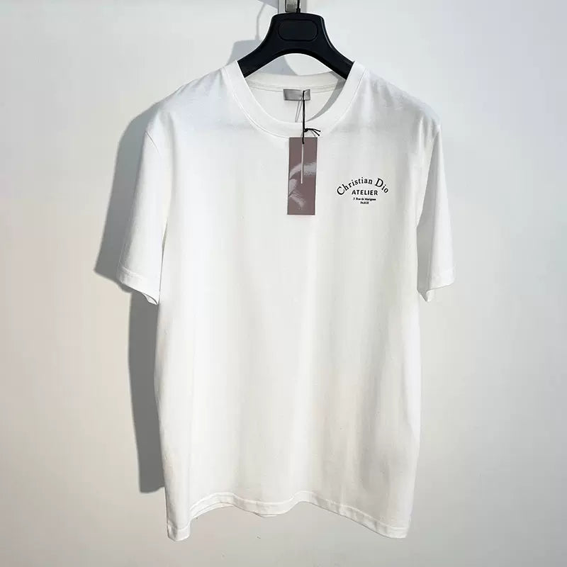 Men&#039;s T Shirts Classic Alphabet Slogan Crewneck Printed Short Sleeve Fashion Simple Loose T-Shirt For Men And Women