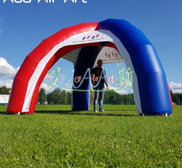 High Quality 4 Legs Inflatable Spider Tent Dome Shelter Gathering Party Places Station for Sale or Advertising