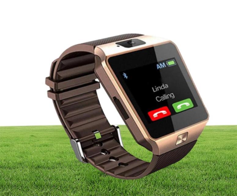 Original DZ09 Smart Watch Bluetooth Wearable Devices Smart Wristwatch For iPhone Android iOS Smart Bracelet With Camera Clock SIM 6295161
