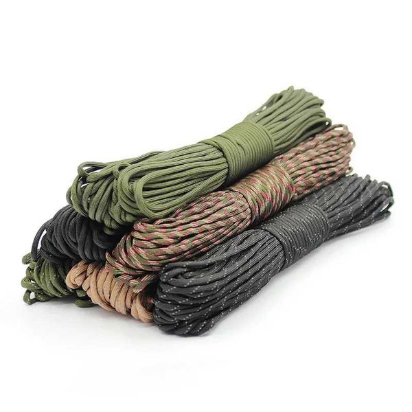7 Cores Paracord Cord 5 16 31 M Dia.4mm For Outdoor Cam Survival Lanyard Parachute Rope Hiking Tent AccoriesXJ241220