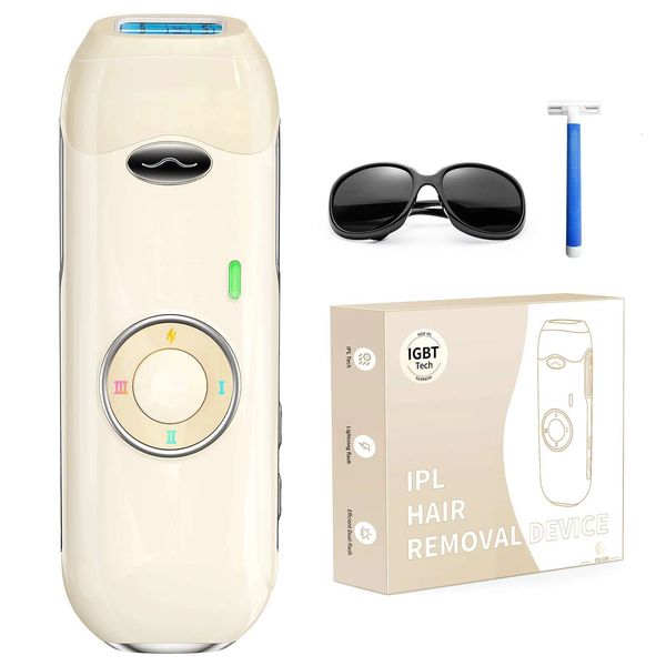 IPL Hair Removal Laser 22J Unlimted IGBT 5.2 cm² light Quick Flashes Painless Epilator Face Armpit Bikini Treament for men women