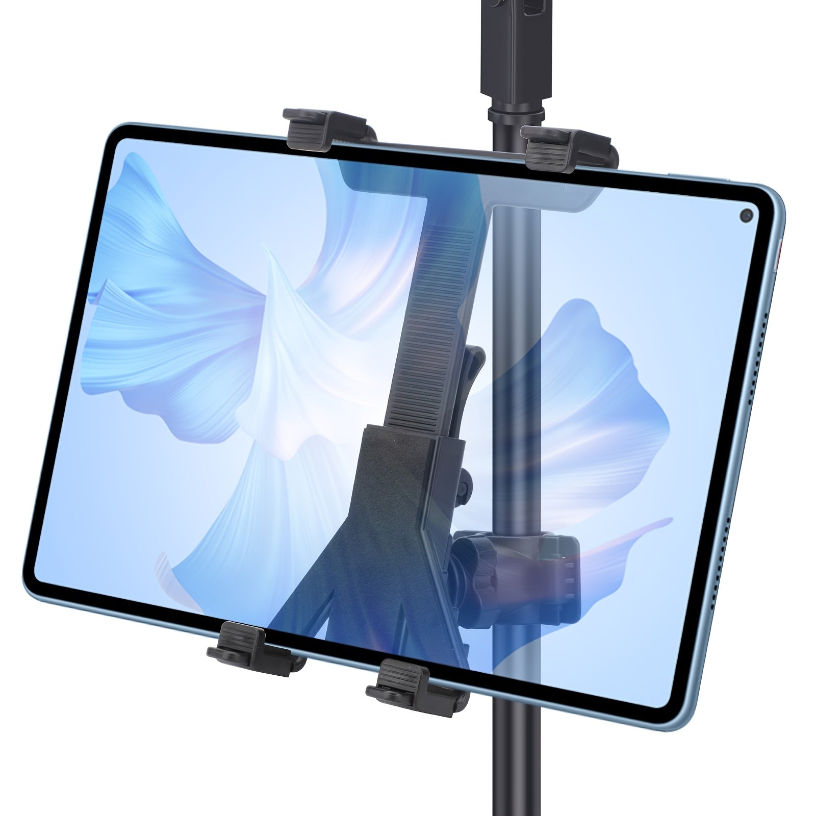 TEMU Adjustable Tablet Mobile Phone Stand, Microphone Mount Music Bracket, 360-degree Rotating Holder For 7" To 11" Tablets