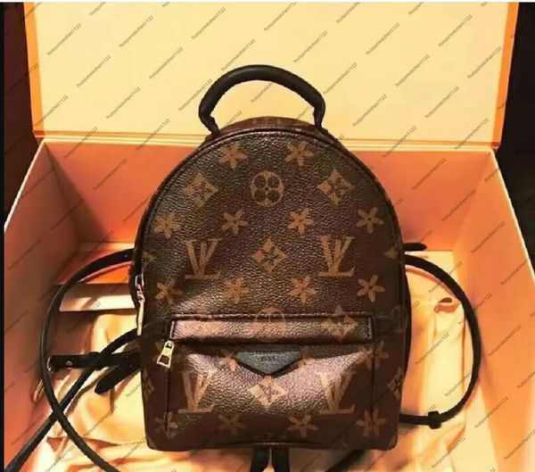 Top Quality Fashion Pu Leather Mini bag Women Bag Children louiseity School Bags viutonity Backpack Lady Travel Backpacks Style