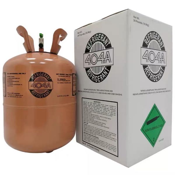 Freon Steel Cylinder Packaging R404 30Lb Tank Refrigerant For Air Ship Conditioners