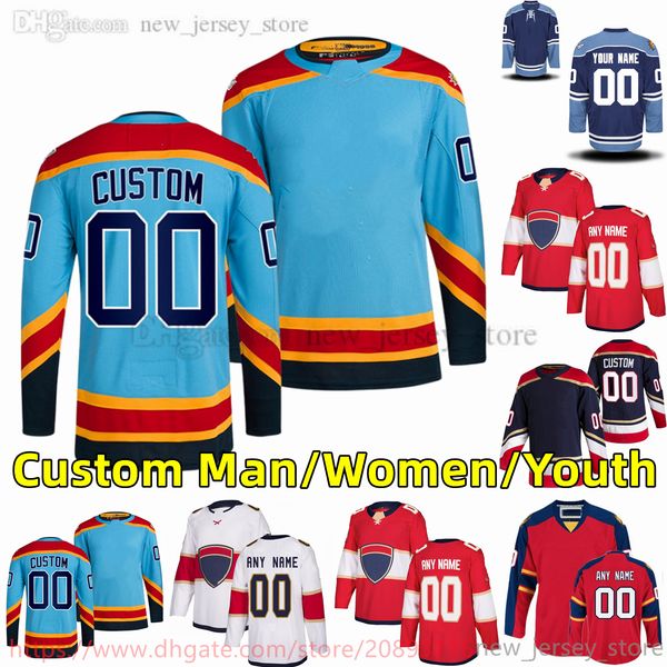 custom S-6XL Movie College Hockey Wears Jersey Embroidery 16 AleksanderBarkov 5 AaronEkblad 19 MatthewTkachuk 72 SergeiBobrovsky 70 PatricHo