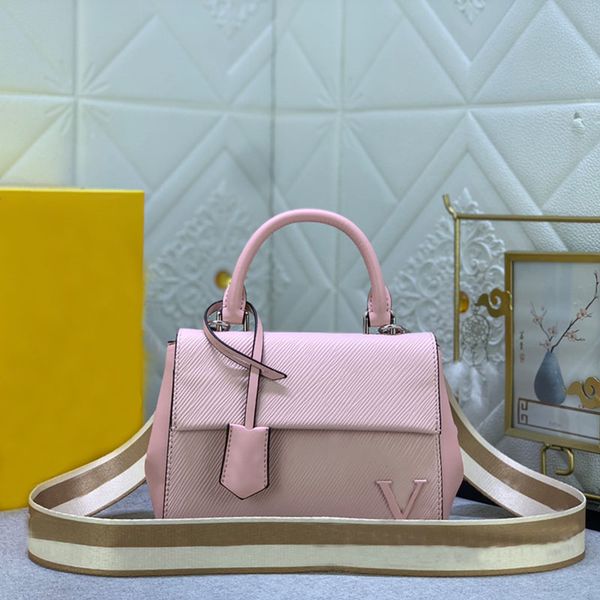 10A Designer Red Handbag High Quality Shoulder Bags Womens Fashion Luxury Leather Tote Bags Canvas Belt Crossbody Single Handle Flip Cover B