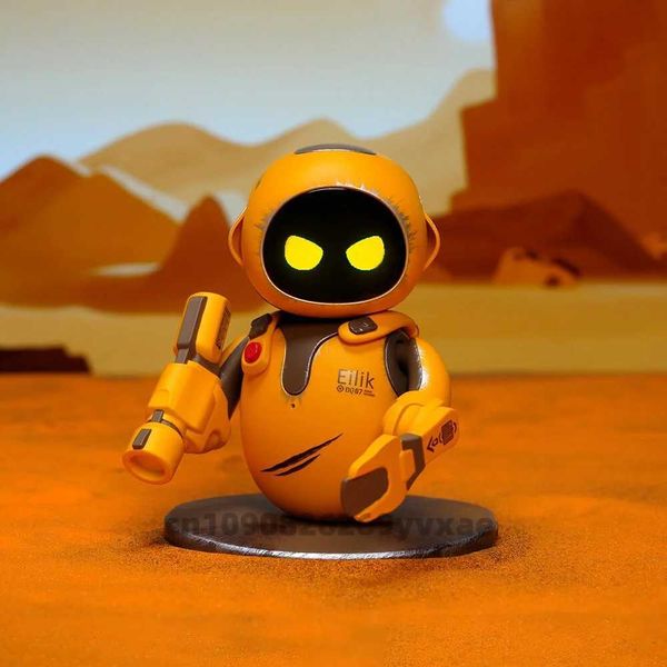 Robôs eletrônicos Eilik Robot Ai Electronics Intelligence Crianças Adultos Gift Desktop Pets Desert Coating Version Kit Eilik DQ Robôs intel