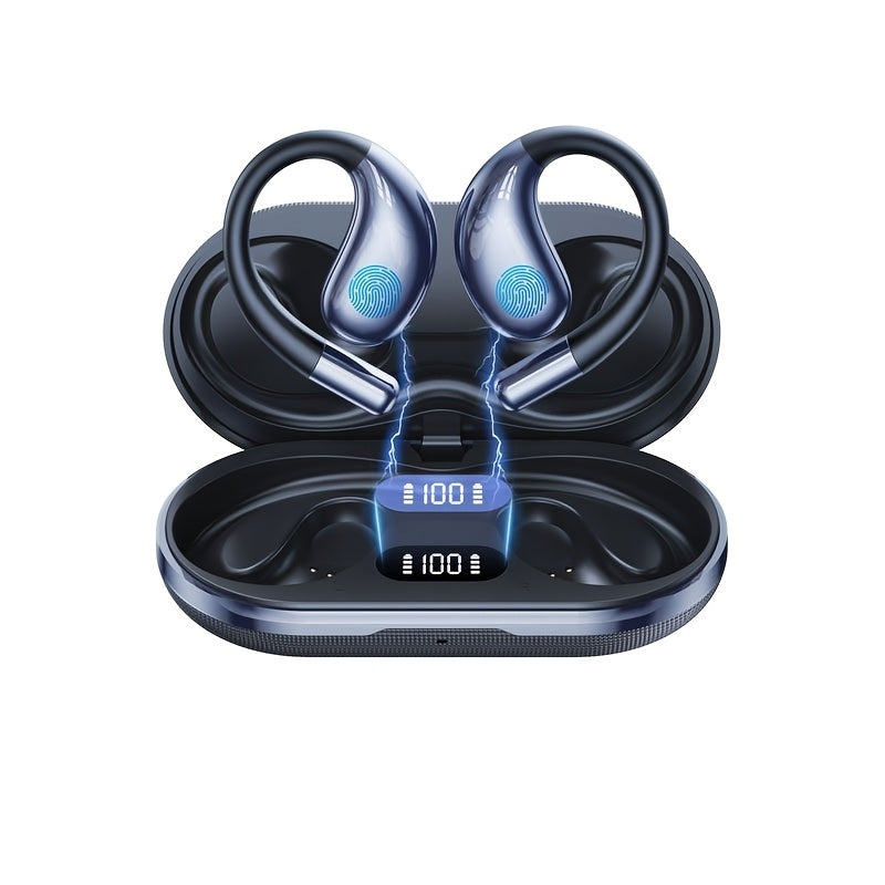 TEMU Al Translation Supports Real-time Language Translation Open Headphones With High Fidelity Lightweight Headphones Long , Work And Music Operation