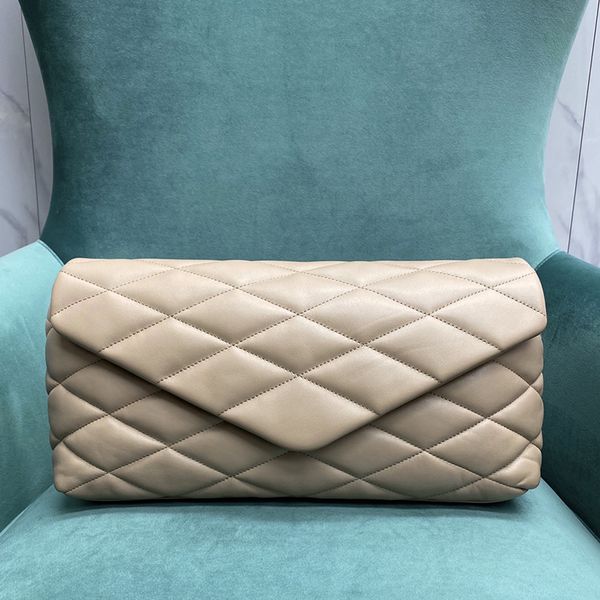 Clutch Bag Designer 35CM 10A Mirror quality Real leather Envelope Bag Designer Bag Handbag High Quality With Box Y095