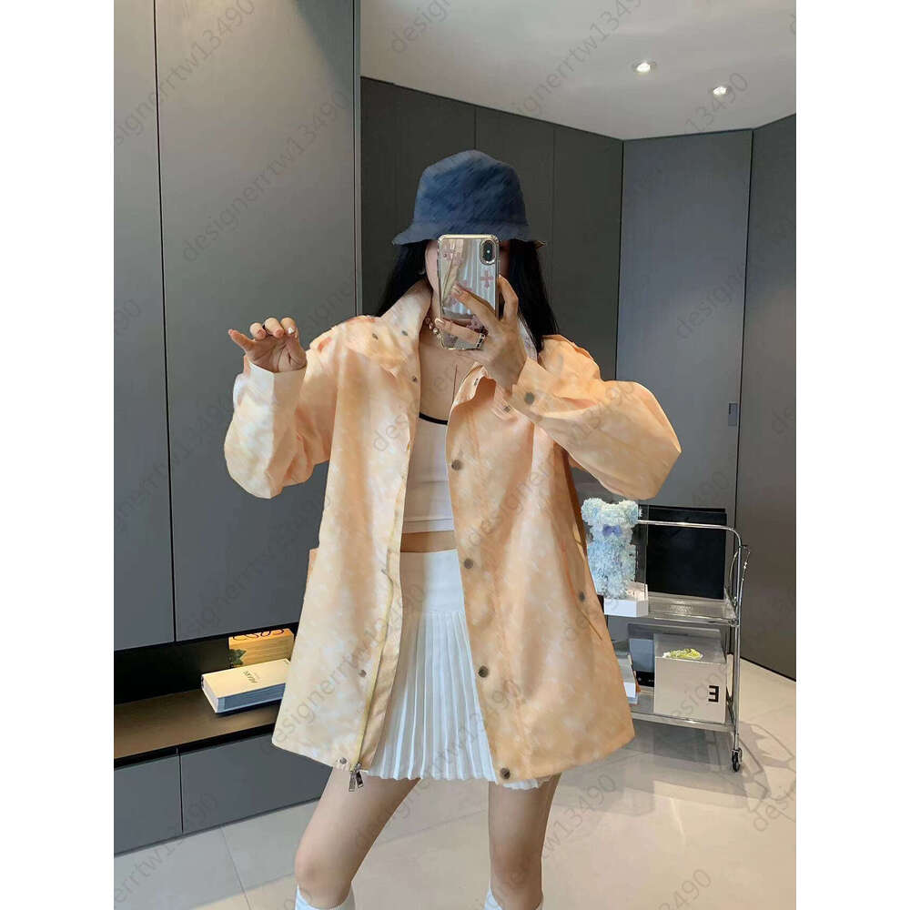 designer coat womens jacket short slim trench coat Stand Collar Long Sleeve Outerwear Drawstring Waist High Quality Fall windbreaker Fashion womens